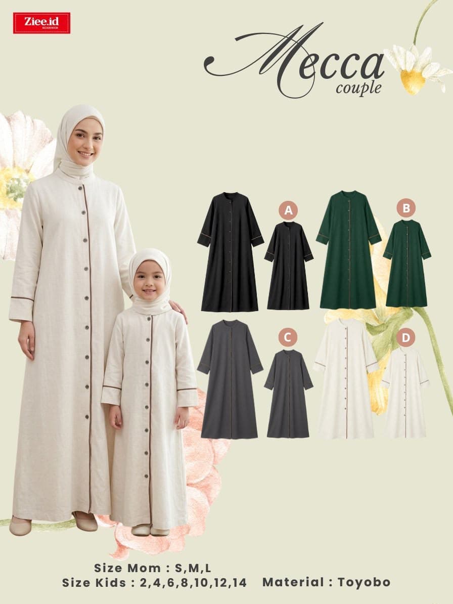 Couple Mecca & Velora Pajamas by Ziee